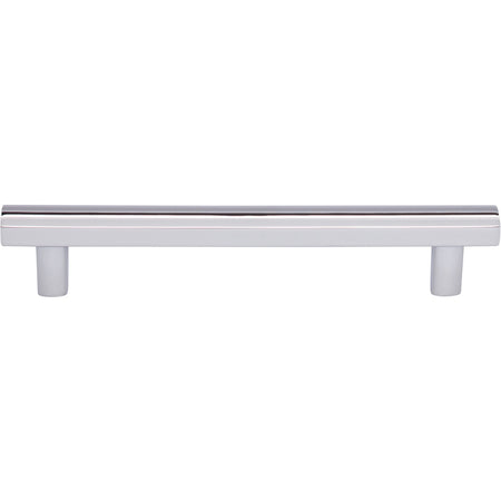Top Knobs TK905PC: 5-1/16" cc Hillmont Square Bar Cabinet Pull - Polished Chrome