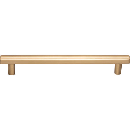 Top Knobs TK906HB: 6-5/16" cc Hillmont Square Bar Cabinet Pull - Honey Bronze