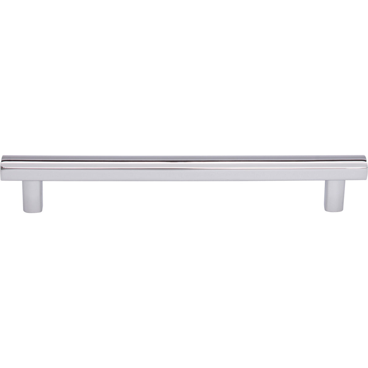 Top Knobs TK906PC: 6-5/16" cc Hillmont Square Bar Cabinet Pull - Polished Chrome