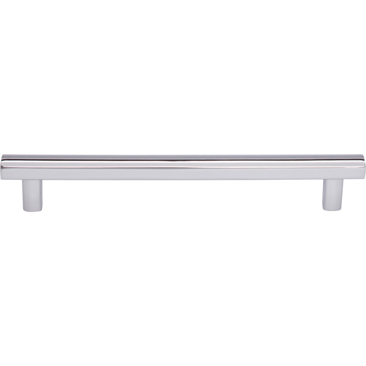 Top Knobs TK906PC: 6-5/16" cc Hillmont Square Bar Cabinet Pull - Polished Chrome