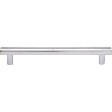 Top Knobs TK906PC: 6-5/16" cc Hillmont Square Bar Cabinet Pull - Polished Chrome