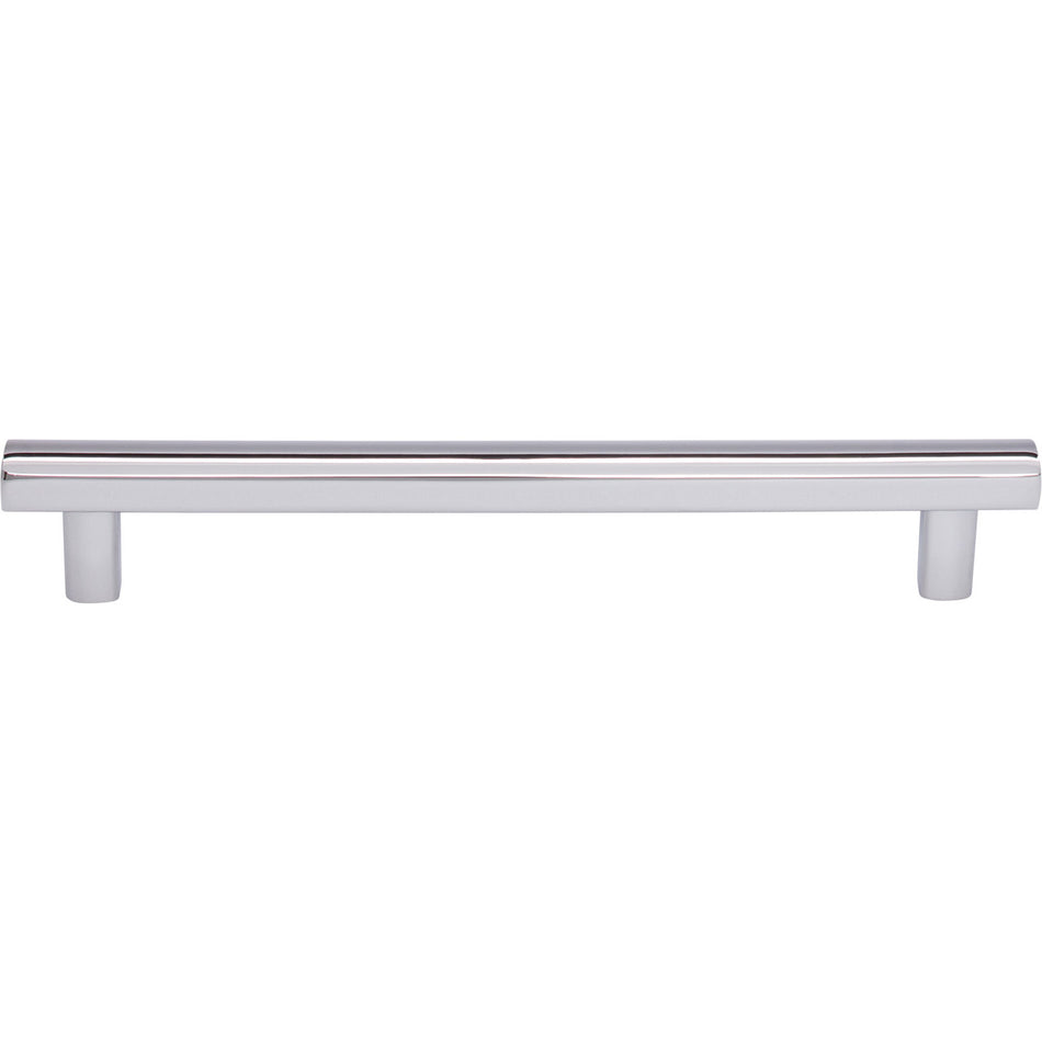 Top Knobs TK906PC: 6-5/16" cc Hillmont Square Bar Cabinet Pull - Polished Chrome