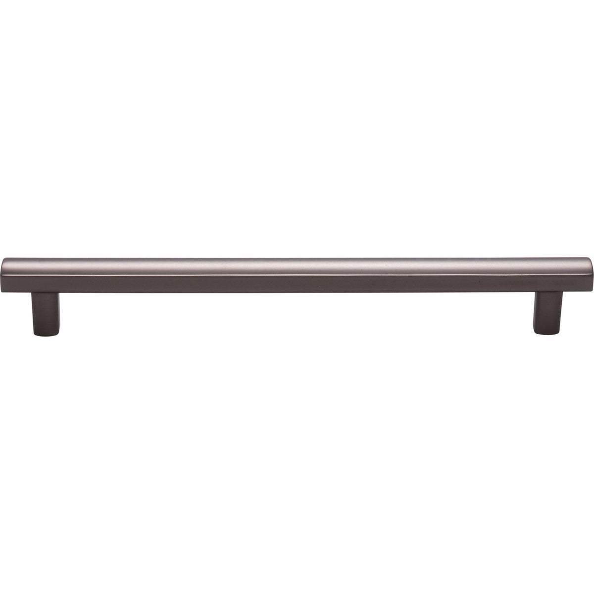 Top Knobs TK907AG: 7-9/16" cc Hillmont Square Bar Cabinet Pull - Ash Gray
