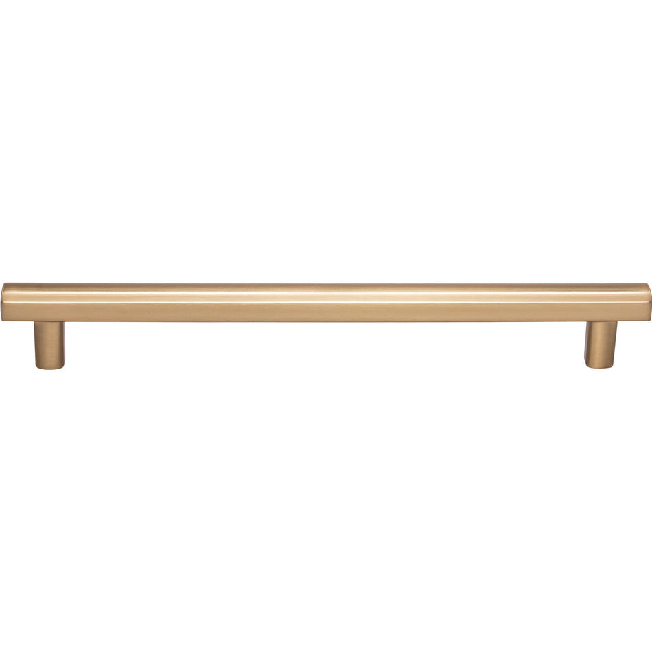 Top Knobs TK907HB: 7-9/16" cc Hillmont Square Bar Cabinet Pull - Honey Bronze