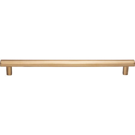 Top Knobs TK908HB: 8-13/16" cc Hillmont Square Bar Cabinet Pull - Honey Bronze