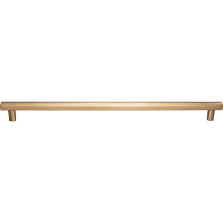 Top Knobs TK909HB: 12" cc Hillmont Square Bar Cabinet Pull - Honey Bronze