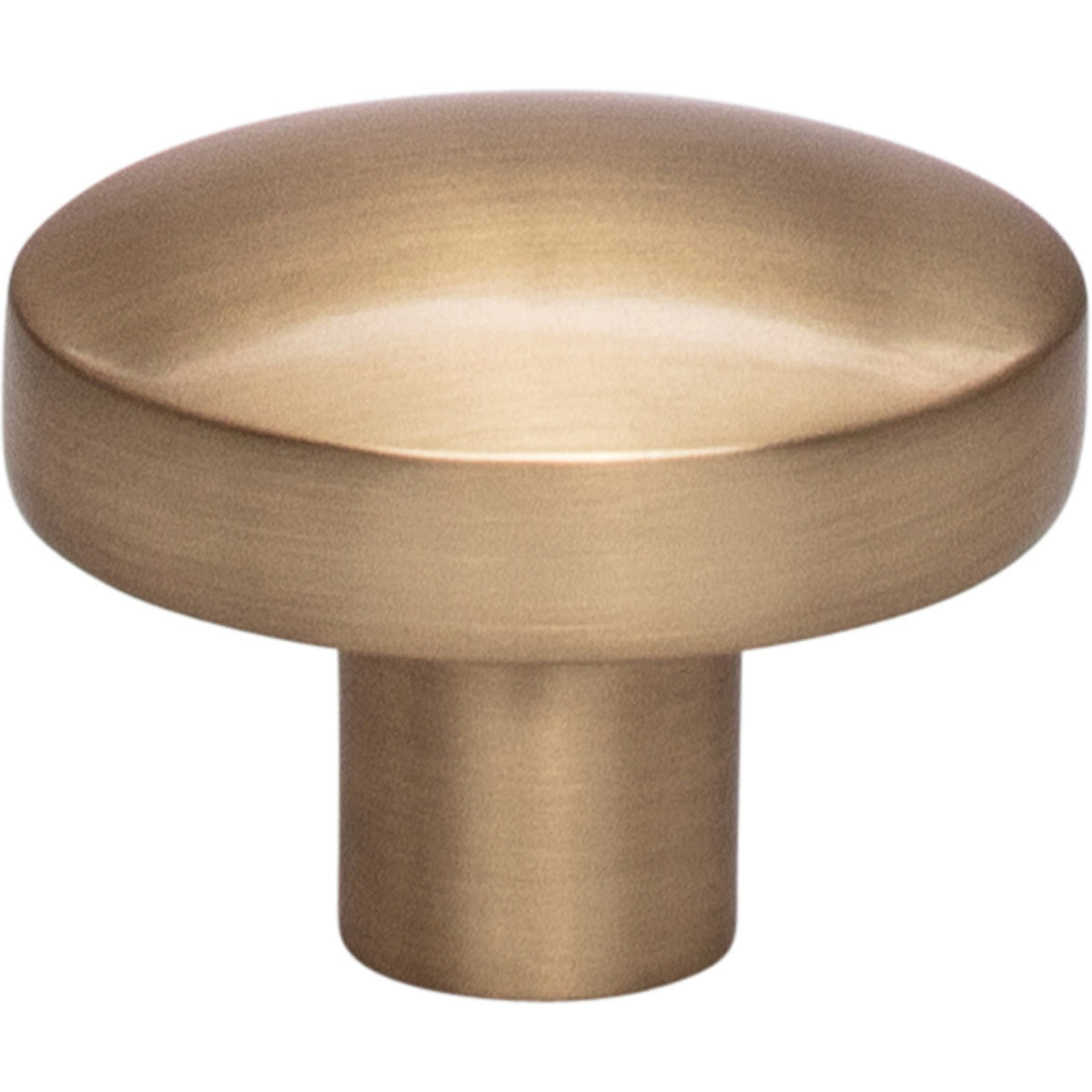Top Knobs TK910HB: 1-3/8" Hillmont Oval Cabinet Knob - Honey Bronze