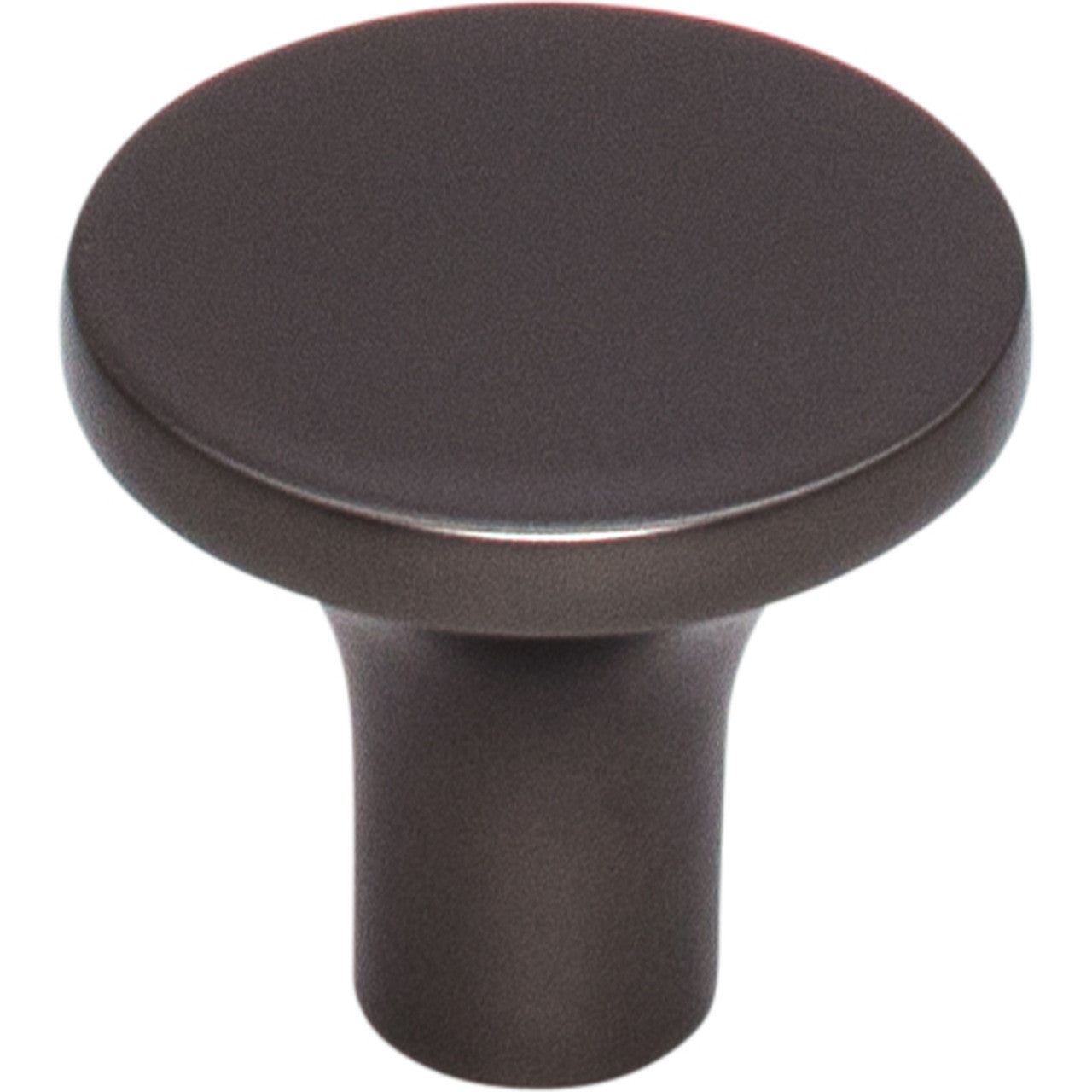 Top Knobs TK912AG: 1-1/8" Marion Round Cabinet Knob - Ash Gray