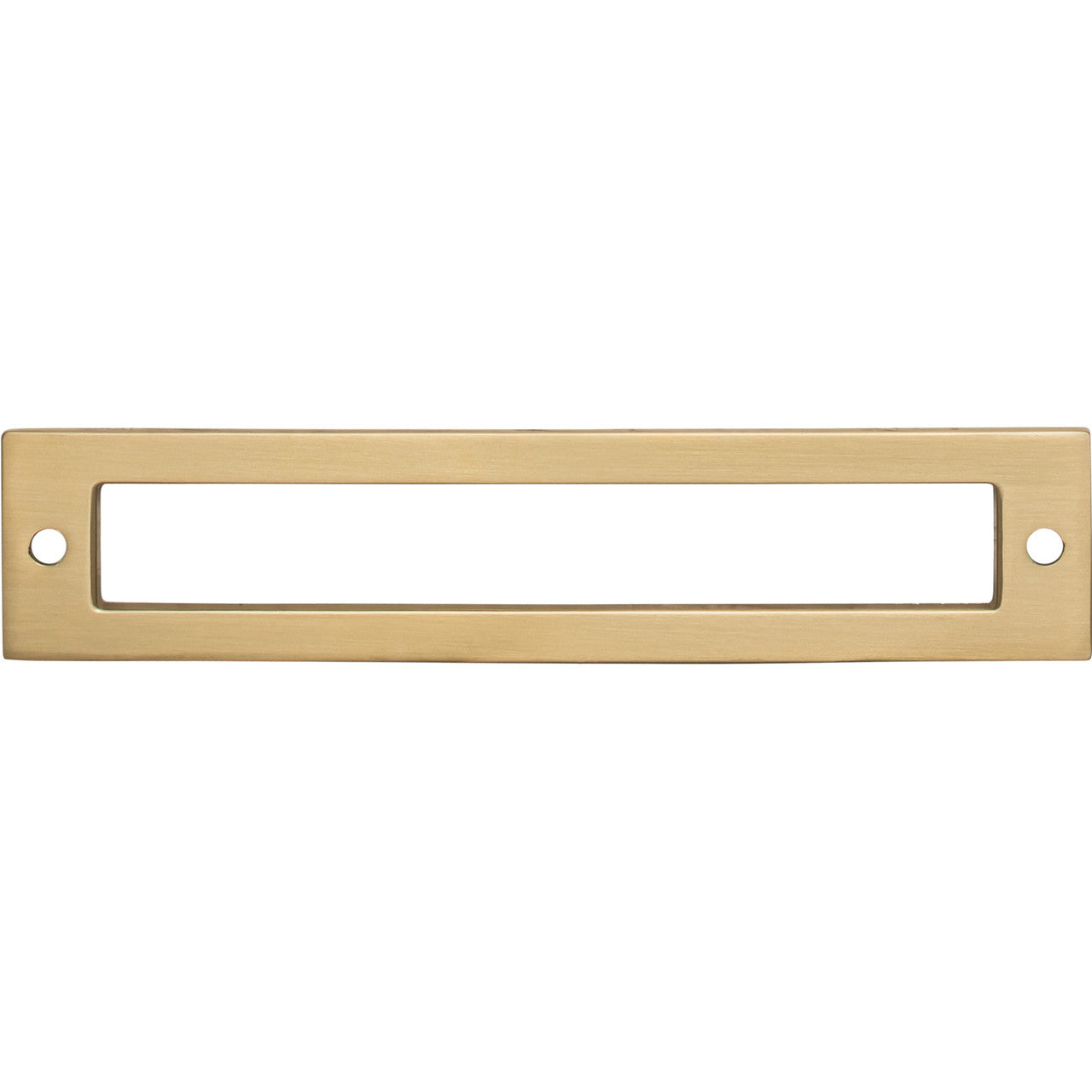 Top Knobs TK925HB: 5-1/16" cc Hollin Rectangle Backplate - Honey Bronze