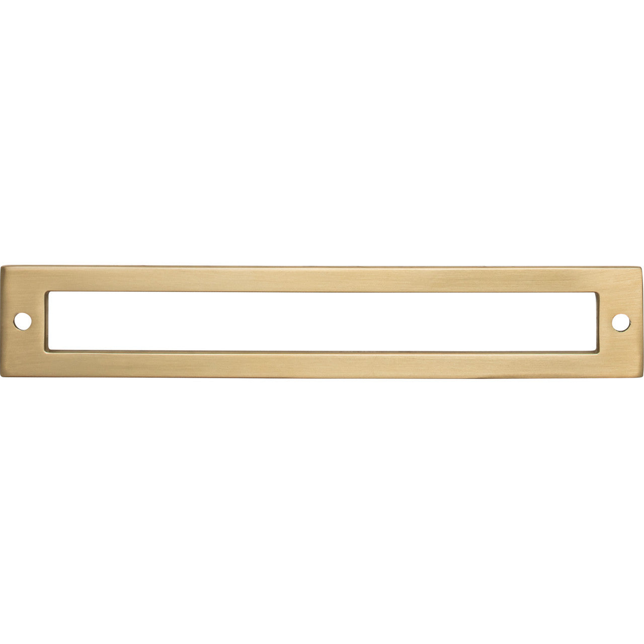 Top Knobs TK926HB: 6-5/16" cc Hollin Rectangle Backplate - Honey Bronze