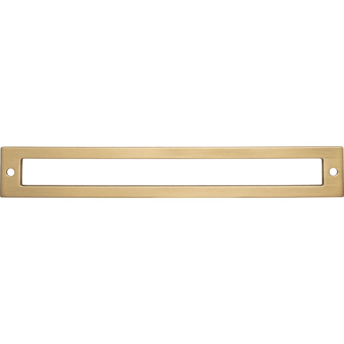 Top Knobs TK927HB: 7-9/16" cc Hollin Rectangle Backplate - Honey Bronze