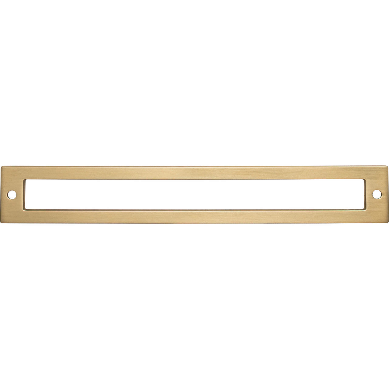 Top Knobs TK927HB: 7-9/16" cc Hollin Rectangle Backplate - Honey Bronze