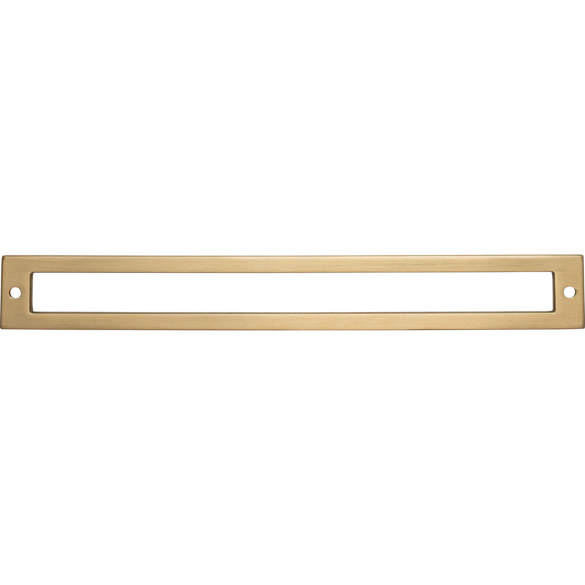 Top Knobs TK928HB: 8-13/16" cc Hollin Rectangle Backplate - Honey Bronze