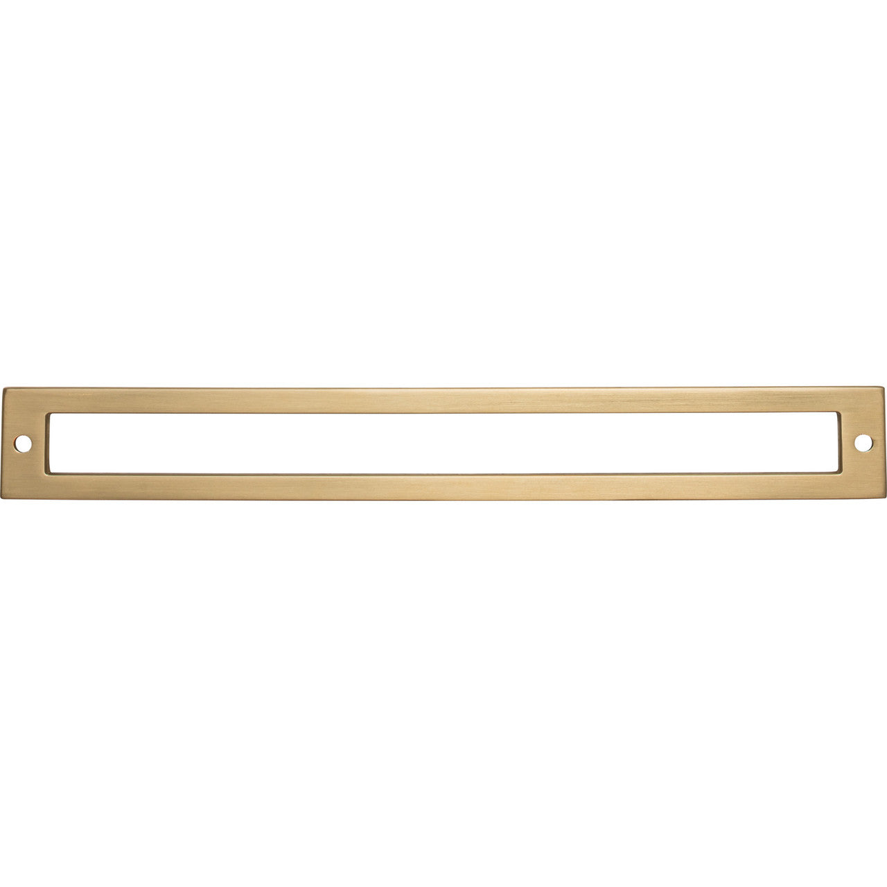 Top Knobs TK928HB: 8-13/16" cc Hollin Rectangle Backplate - Honey Bronze
