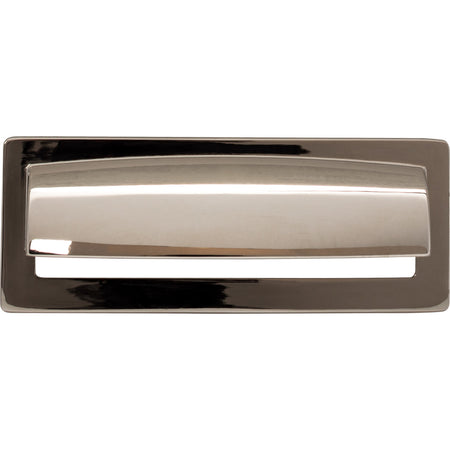 Top Knobs TK937PN: 3-3/4" cc Hollin Cup Cabinet Pull - Polished Nickel