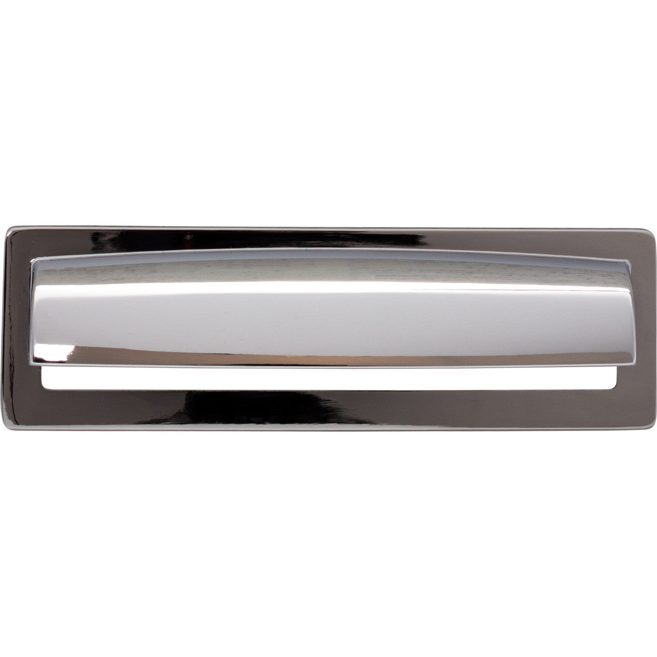 Top Knobs TK938PC: 5-1/16" cc Hollin Cup Cabinet Pull - Polished Chrome