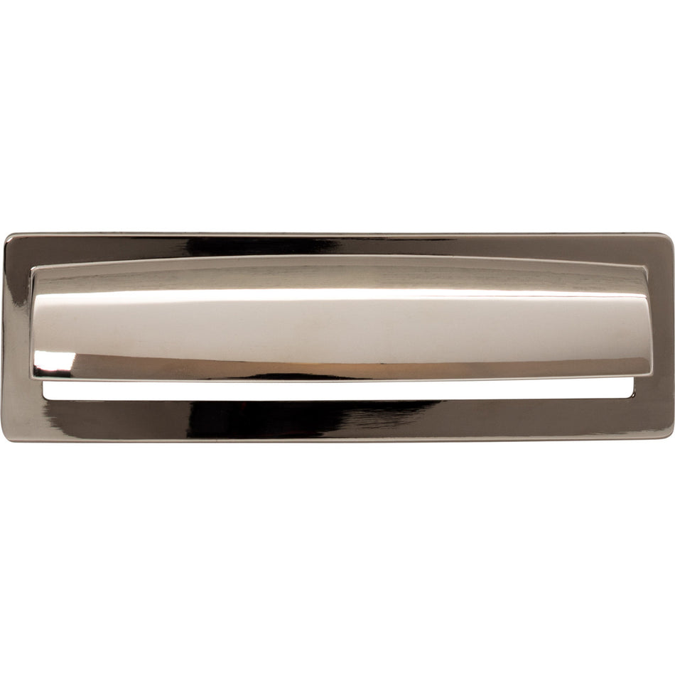 Top Knobs TK938PN: 5-1/16" cc Hollin Cup Cabinet Pull - Polished Nickel
