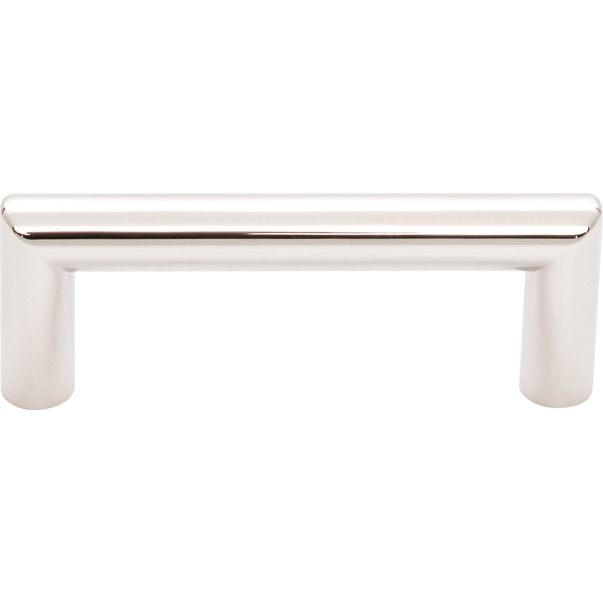 Top Knobs TK940PN: 3" cc Kinney Round Bar Cabinet Pull - Polished Nickel
