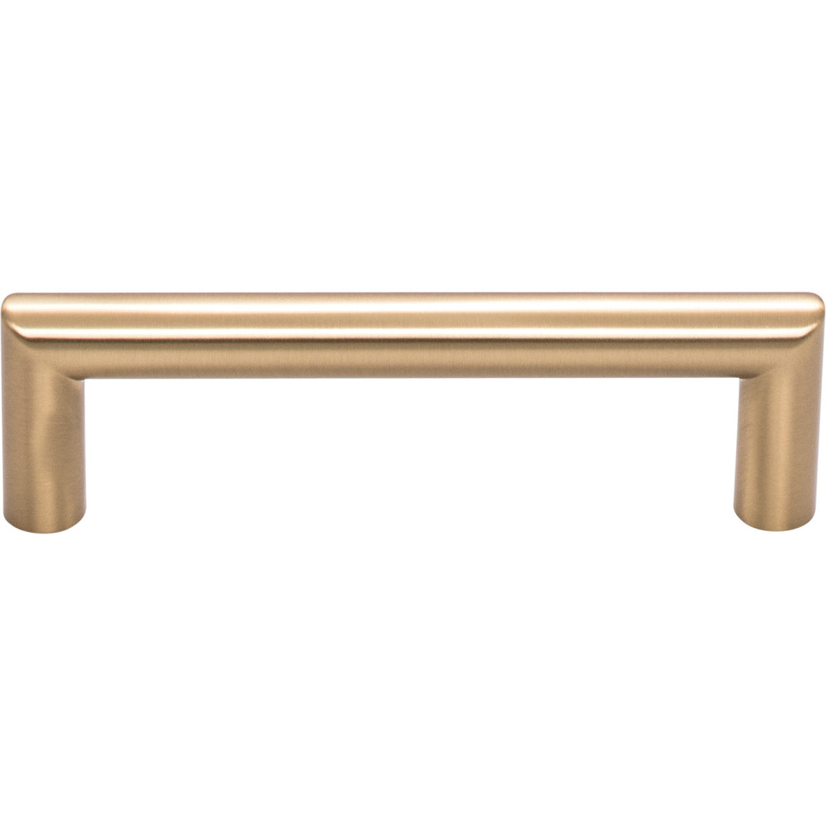Top Knobs TK941HB: 3-3/4" cc Kinney Round Bar Cabinet Pull - Honey Bronze