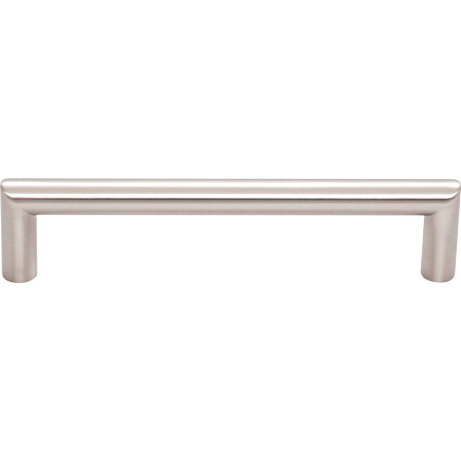 Top Knobs TK942BSN: 5-1/16" cc Kinney Round Bar Cabinet Pull - Brushed Satin Nickel