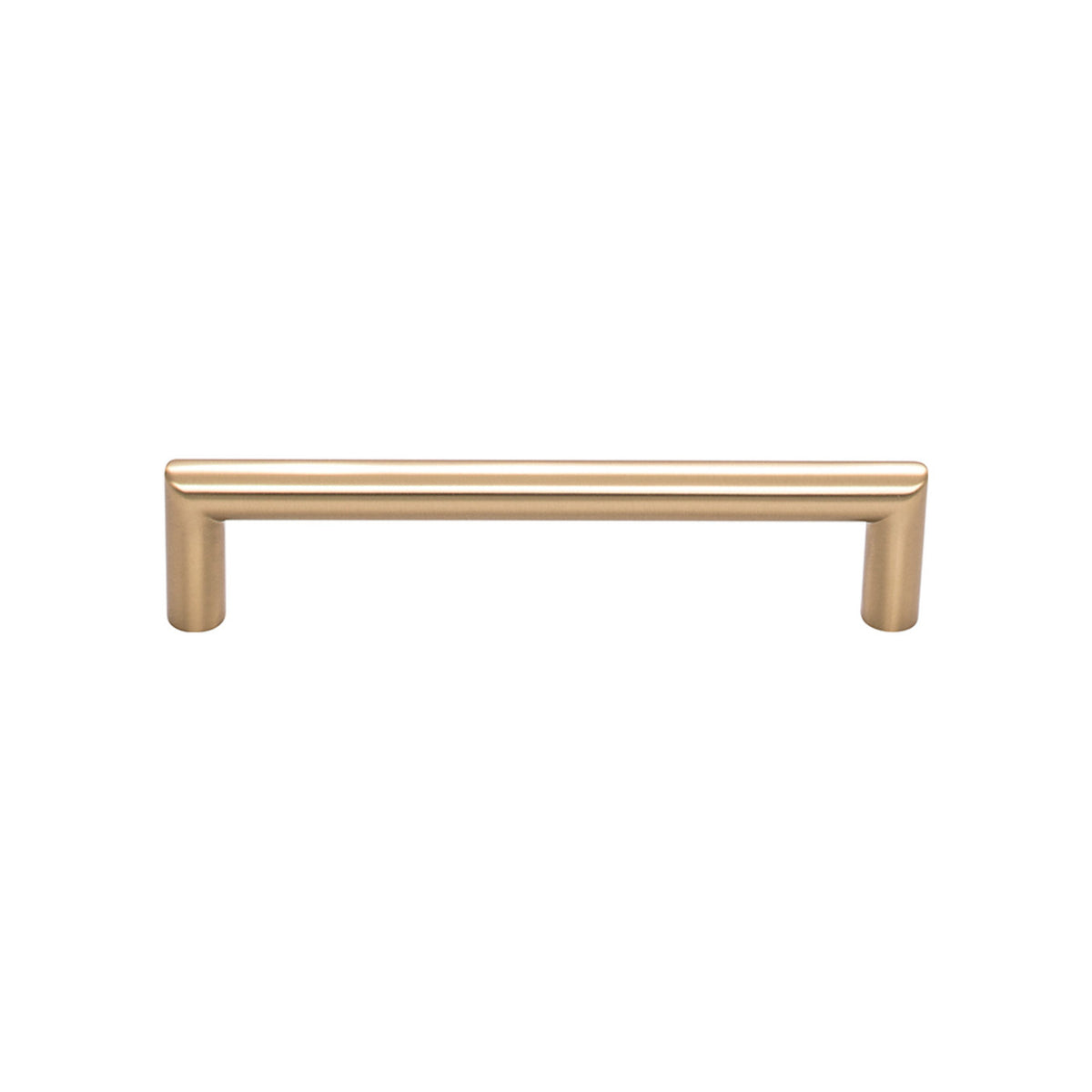 Top Knobs TK942HB: 5-1/16" cc Kinney Round Bar Cabinet Pull - Honey Bronze
