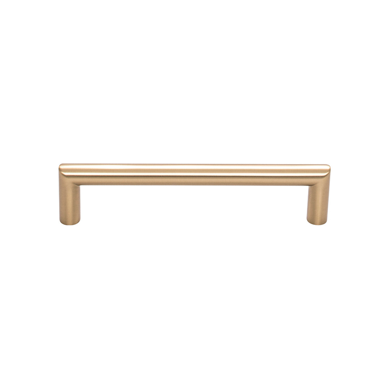 Top Knobs TK942HB: 5-1/16" cc Kinney Round Bar Cabinet Pull - Honey Bronze