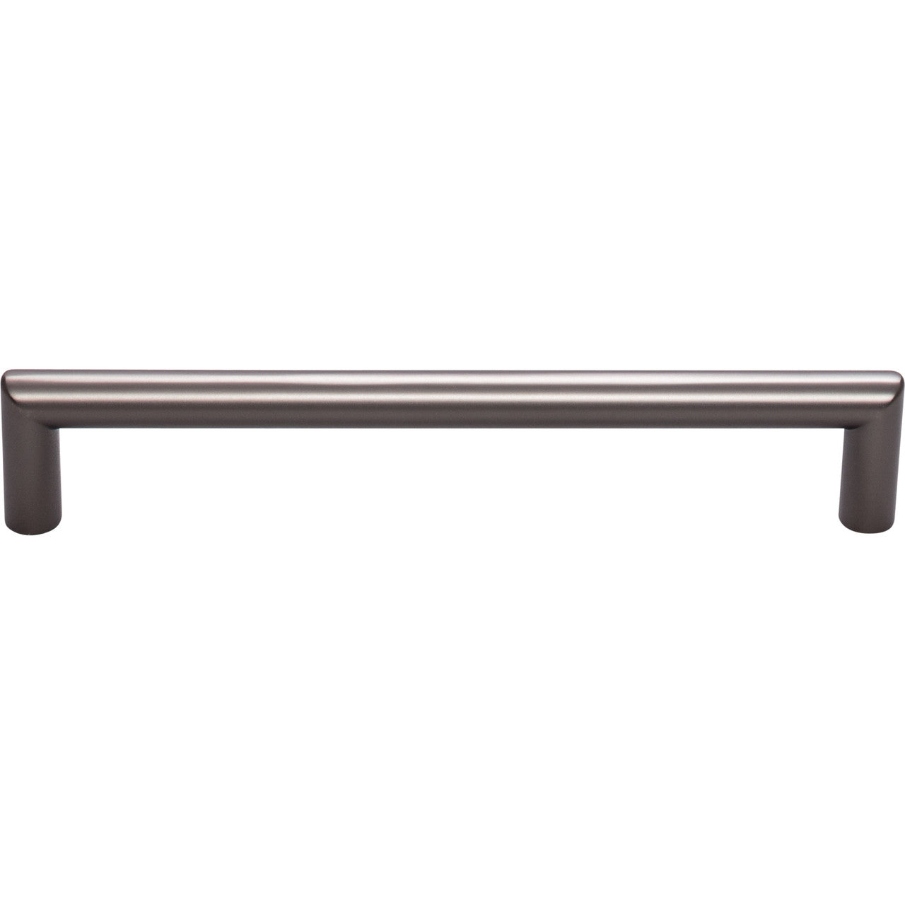 Top Knobs TK943AG: 6-5/16" cc Kinney Round Bar Cabinet Pull - Ash Gray