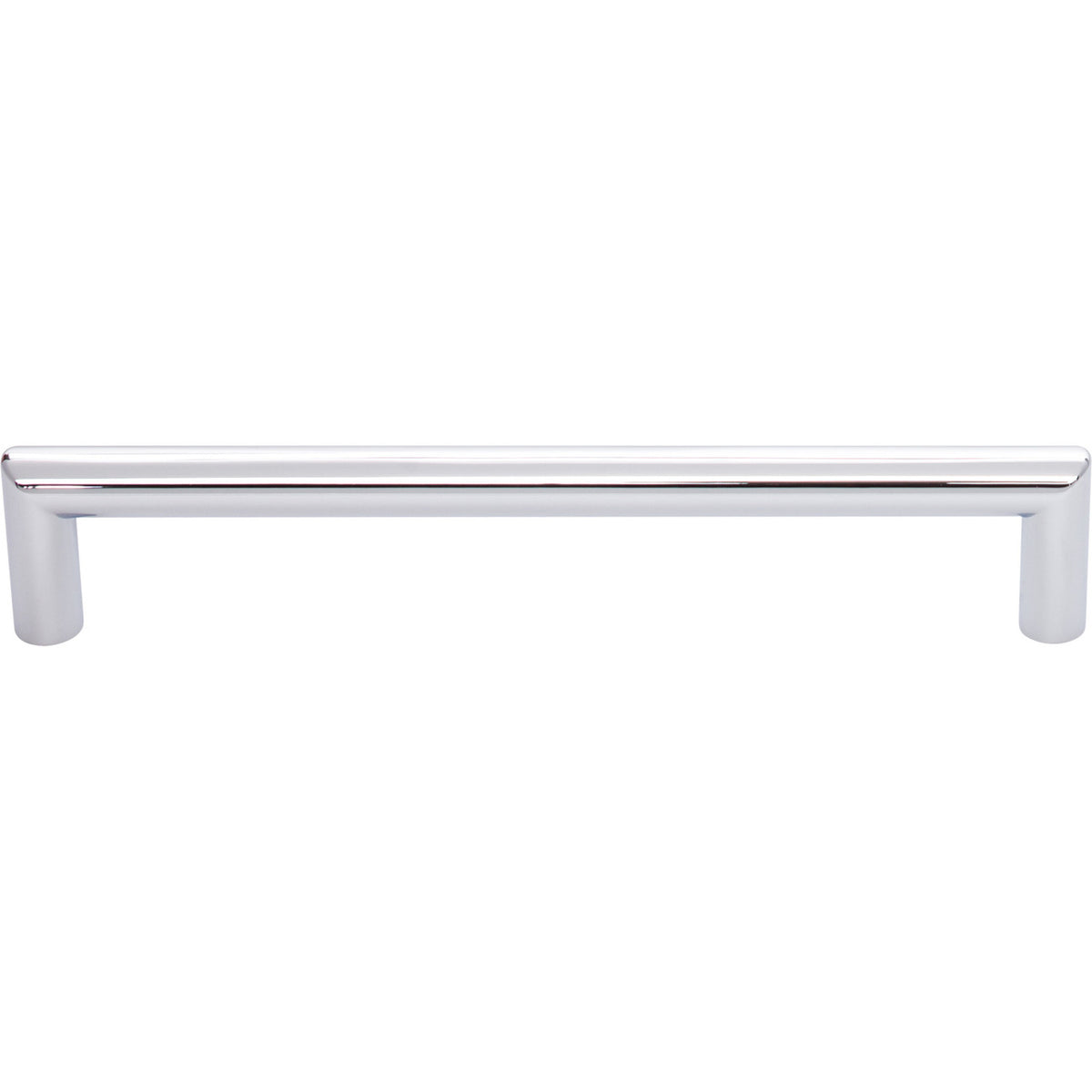 Top Knobs TK943PC: 6-5/16" cc Kinney Round Bar Cabinet Pull - Polished Chrome