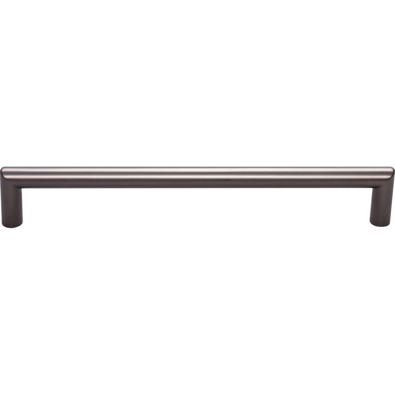 Top Knobs TK944AG: 7-9/16" cc Kinney Round Bar Cabinet Pull - Ash Gray