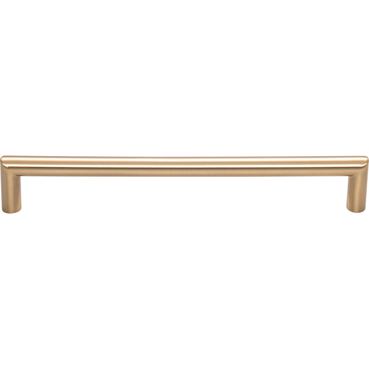 Top Knobs TK944HB: 7-9/16" cc Kinney Round Bar Cabinet Pull - Honey Bronze