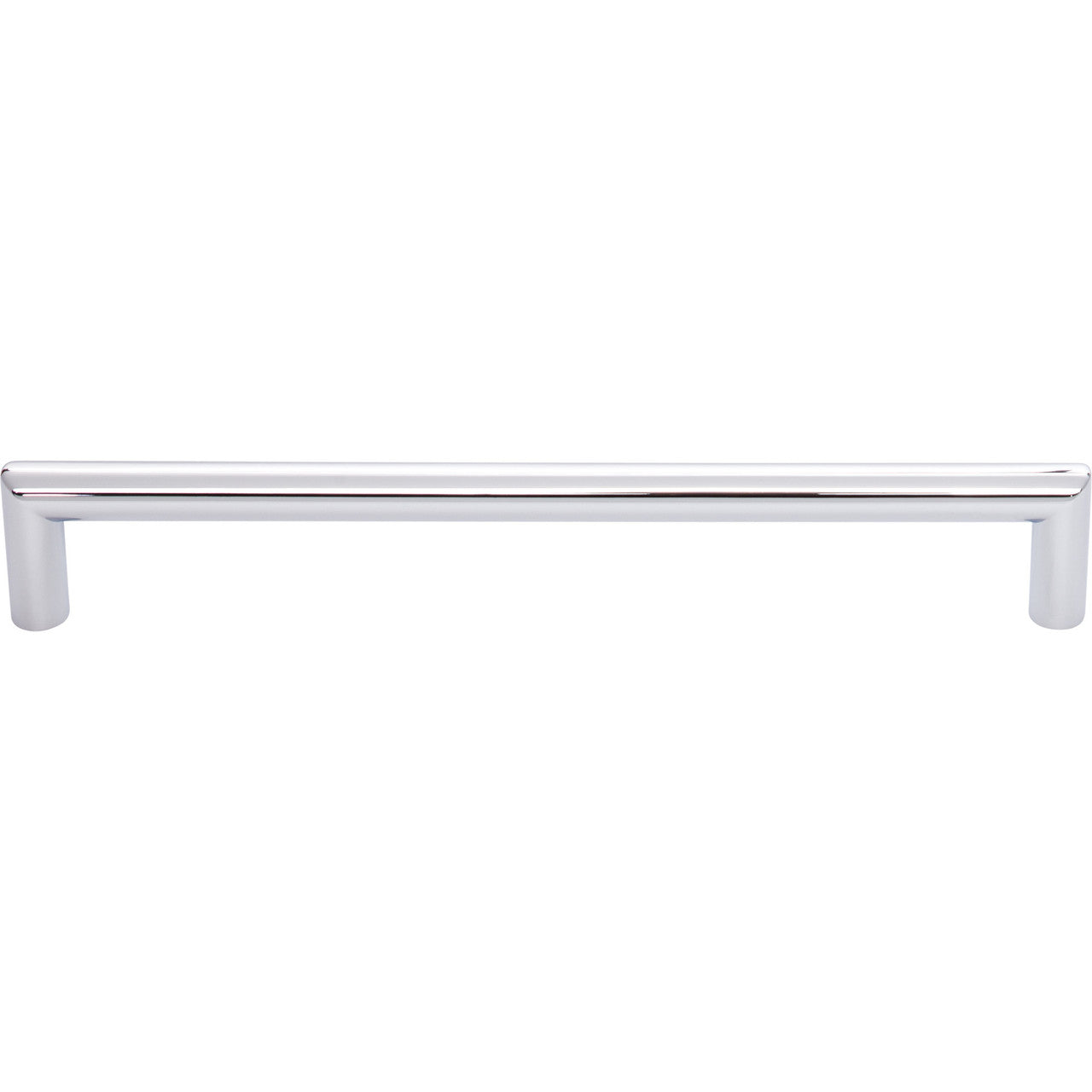 Top Knobs TK944PC: 7-9/16" cc Kinney Round Bar Cabinet Pull - Polished Chrome