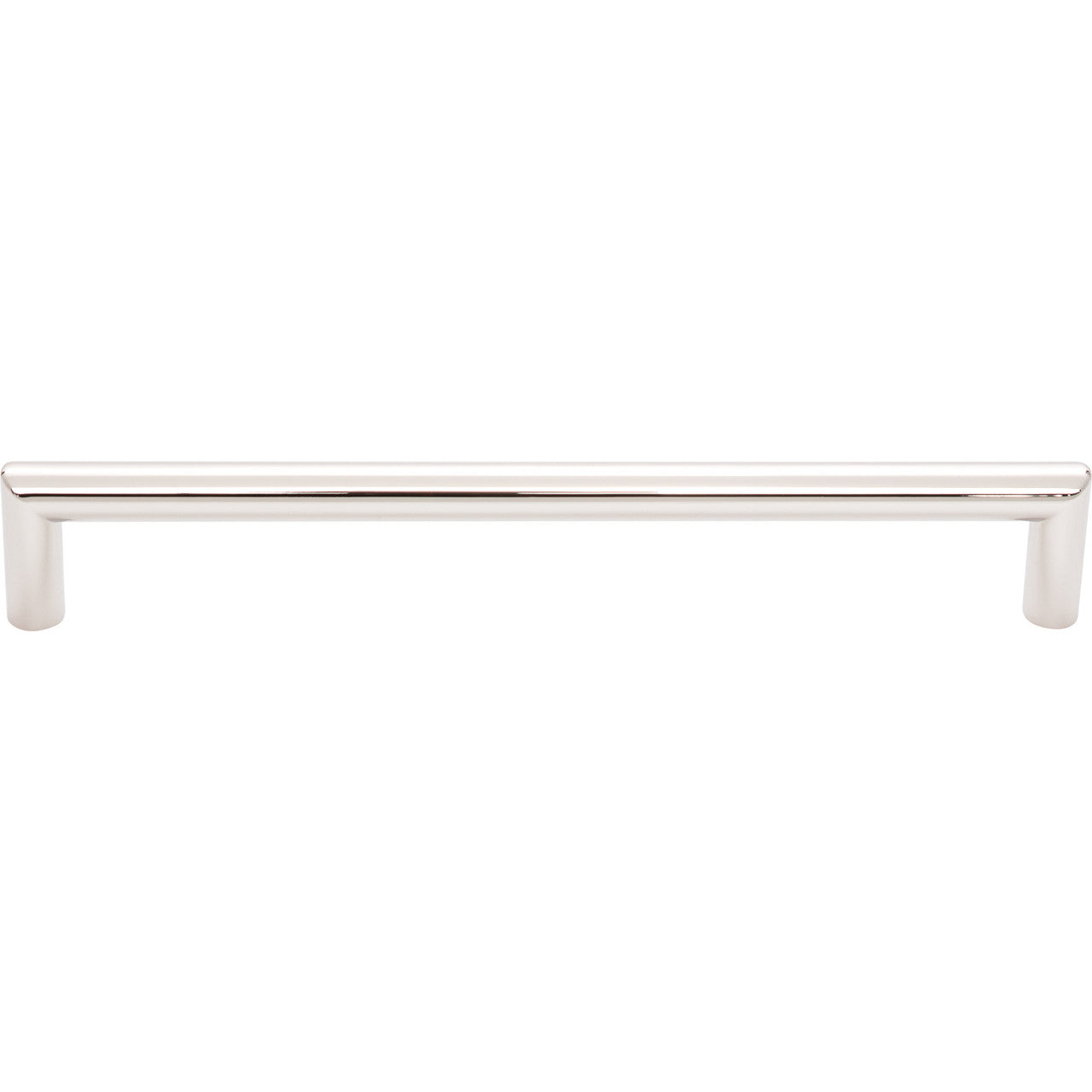 Top Knobs TK944PN: 7-9/16" cc Kinney Round Bar Cabinet Pull - Polished Nickel