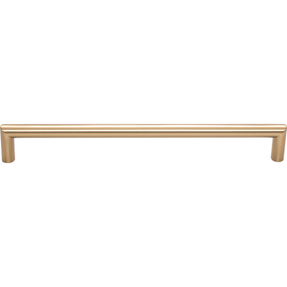 Top Knobs TK945HB: 8-13/16" cc Kinney Round Bar Cabinet Pull - Honey Bronze