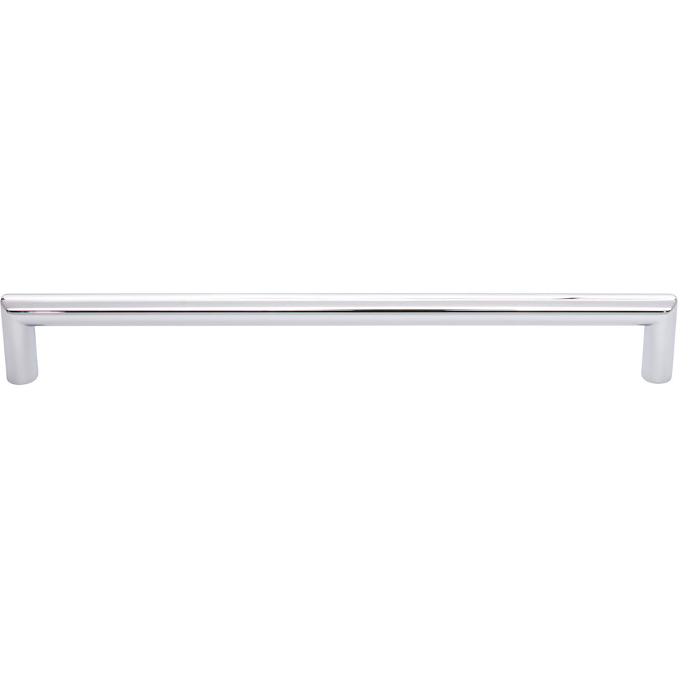 Top Knobs TK945PC: 8-13/16" cc Kinney Round Bar Cabinet Pull - Polished Chrome