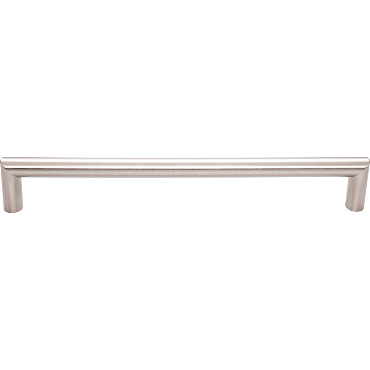 Top Knobs TK947BSN: 12" cc Kinney Round Bar Appliance Pull - Brushed Satin Nickel