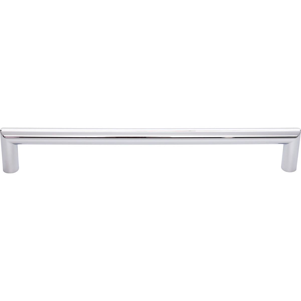 Top Knobs TK947PC: 12" cc Kinney Round Bar Appliance Pull - Polished Chrome