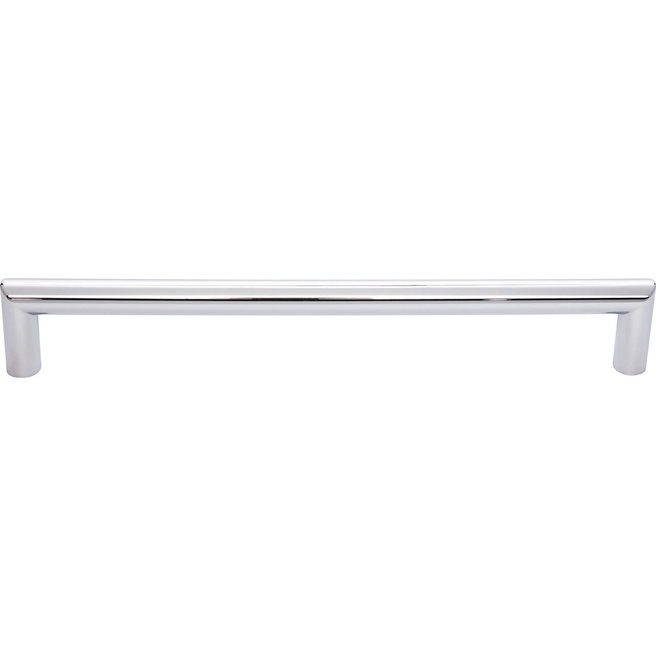 Top Knobs TK947PC: 12" cc Kinney Round Bar Appliance Pull - Polished Chrome