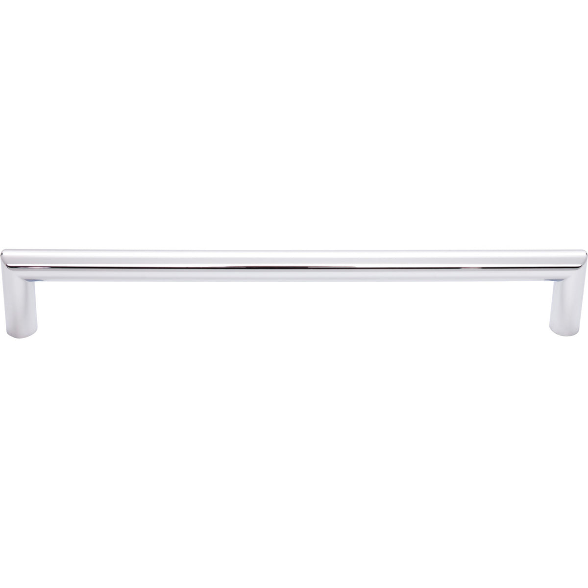Top Knobs TK947PN: 12" cc Kinney Round Bar Appliance Pull - Polished Nickel