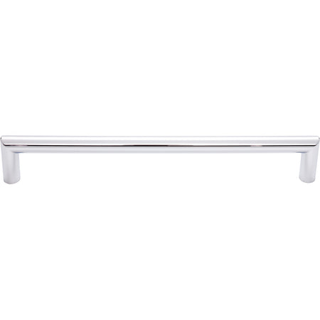 Top Knobs TK947PN: 12" cc Kinney Round Bar Appliance Pull - Polished Nickel