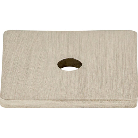 Top Knobs TK94BSN: Sanctuary Square Backplate - Brushed Satin Nickel
