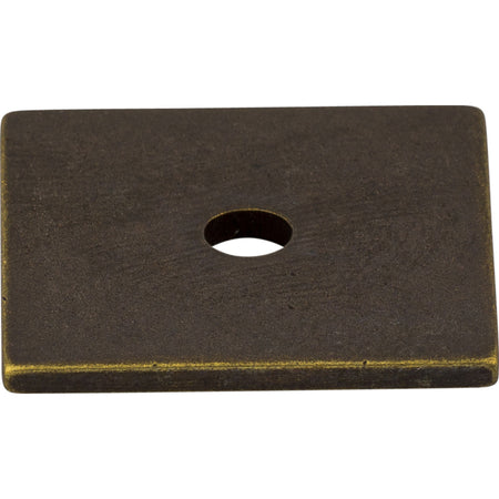 Top Knobs TK94GBZ: Sanctuary Square Backplate - German Bronze