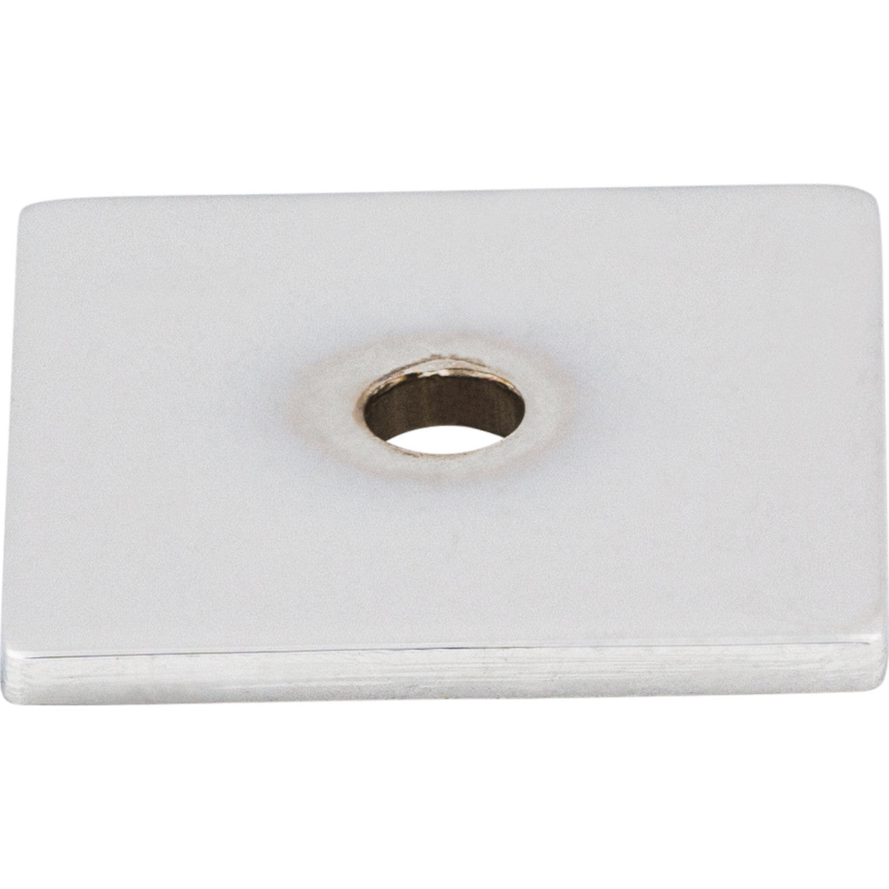 Top Knobs TK94PC: Sanctuary Square Backplate - Polished Chrome