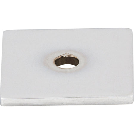 Top Knobs TK94PC: Sanctuary Square Backplate - Polished Chrome