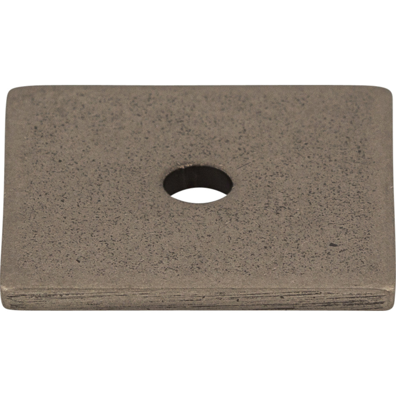 Top Knobs TK94PTA: Sanctuary Square Backplate - Pewter Antique