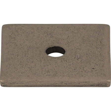 Top Knobs TK94PTA: Sanctuary Square Backplate - Pewter Antique