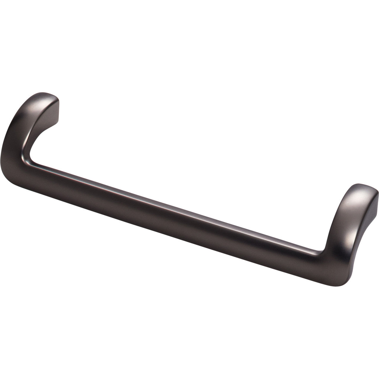 Top Knobs TK952AG: 6-5/16" cc Kentfield Offset Bar Cabinet Pull - Ash Gray