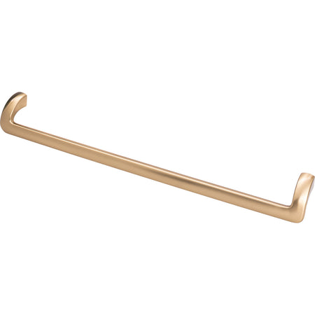 Top Knobs TK955HB: 12" cc Kentfield Offset Bar Cabinet Pull - Honey Bronze