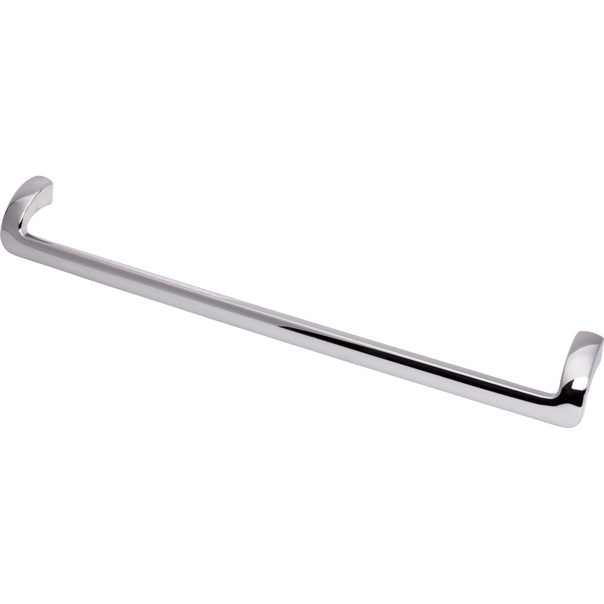 Top Knobs TK955PC: 12" cc Kentfield Offset Bar Cabinet Pull - Polished Chrome