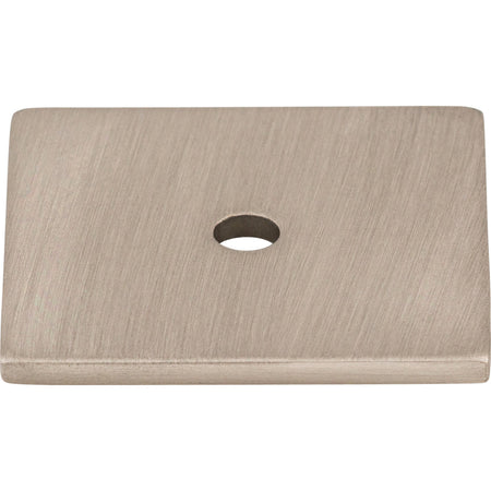 Top Knobs TK95BSN: Sanctuary Square Backplate - Brushed Satin Nickel