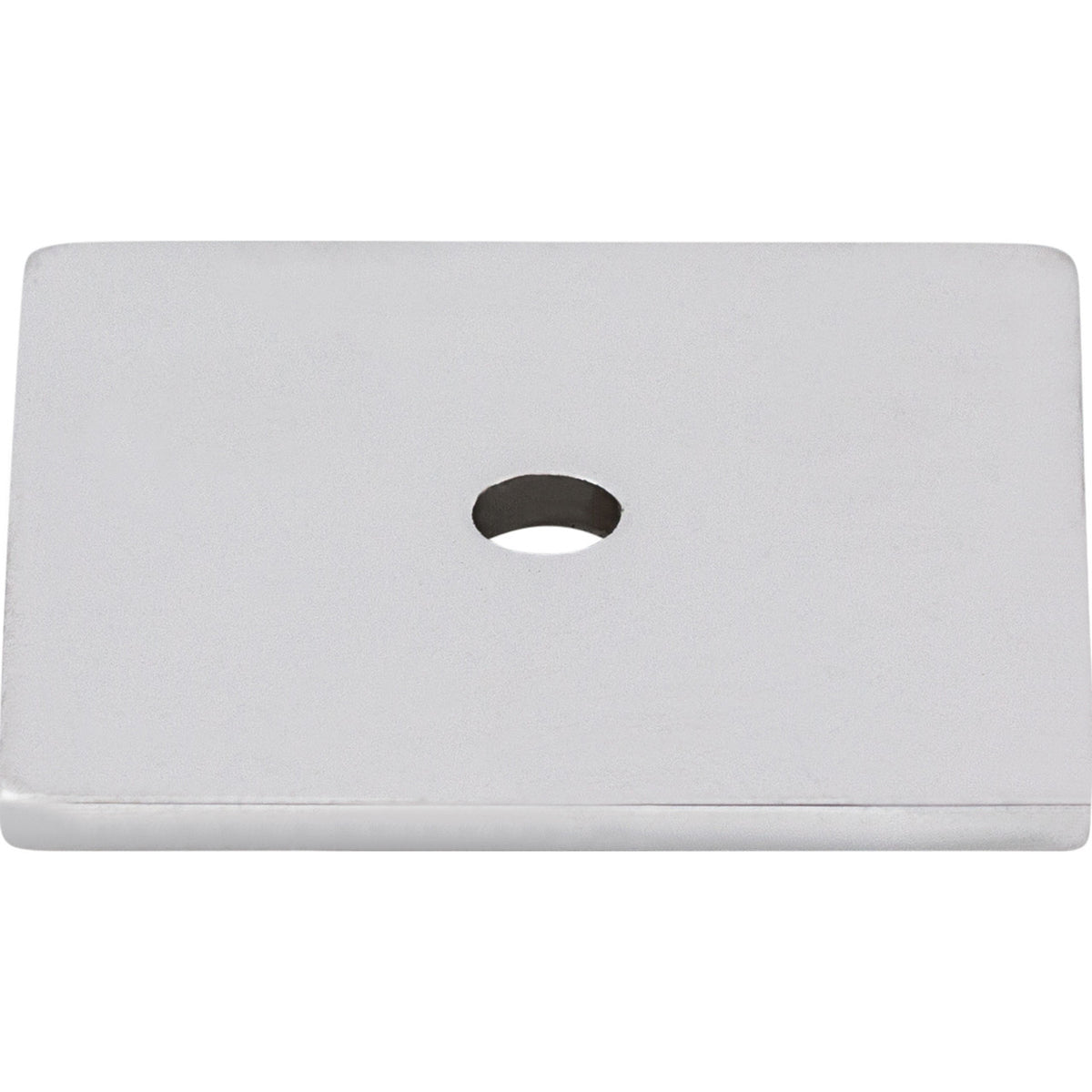 Top Knobs TK95PC: Sanctuary Square Backplate - Polished Chrome